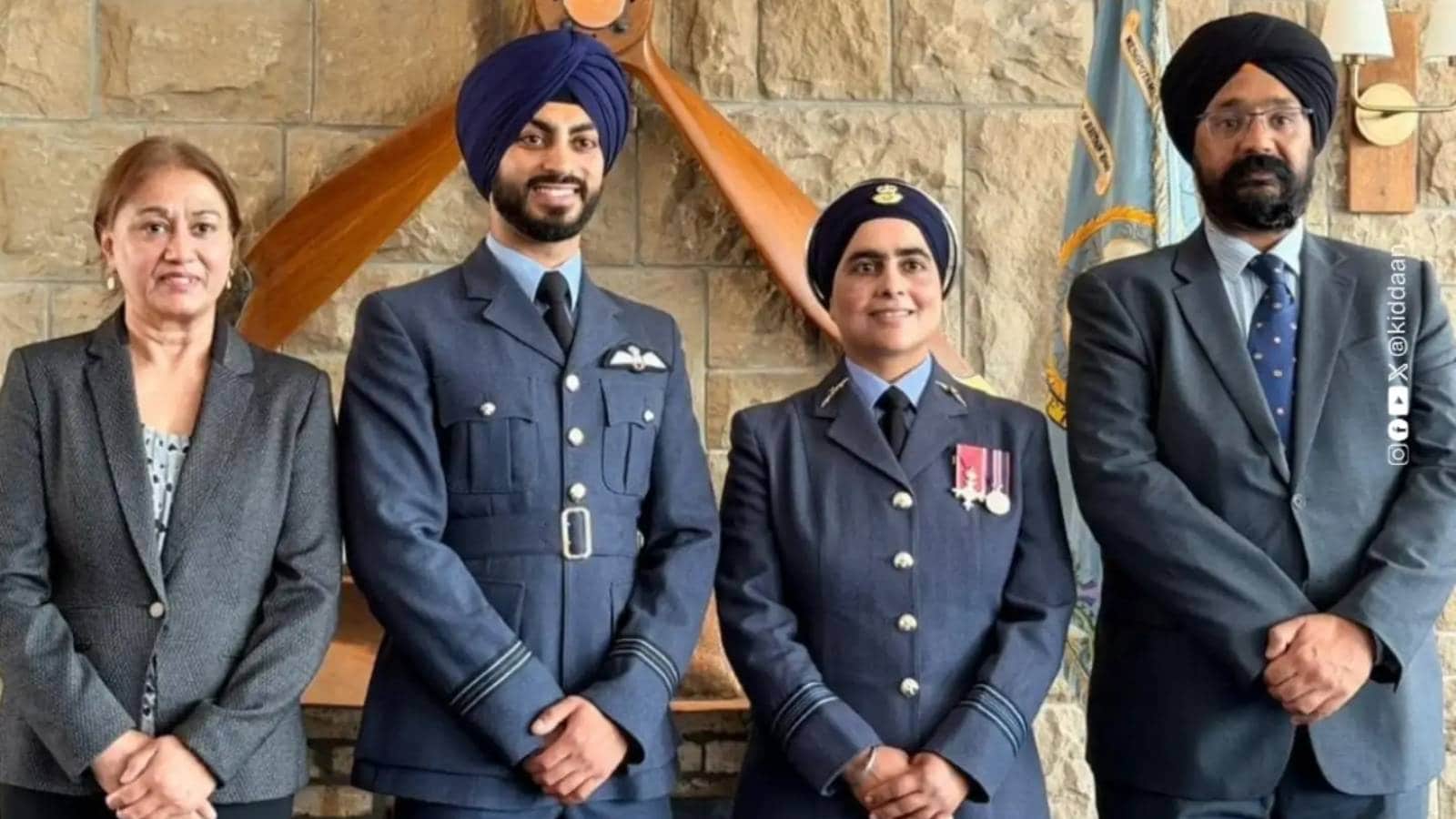 Indian-Origin Arshdeep Singh Dang Makes History As First Sikh RAF Fighter Pilot Since WWII Indian-Origin Arshdeep Singh Dang Makes History As First Sikh RAF Fighter Pilot Since WWII