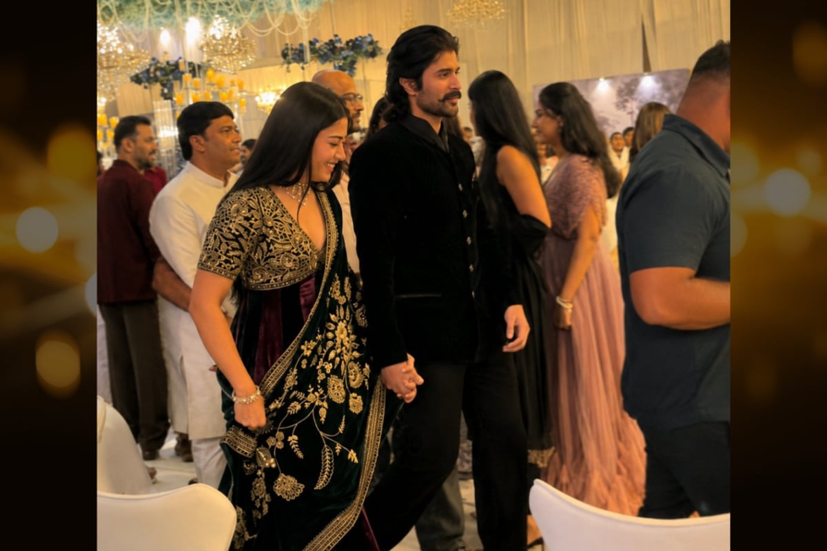 Rashmika Mandanna’s Colour-Blocked Anarkali With Intricate Embroidery Is A Festive Look To Bookmark