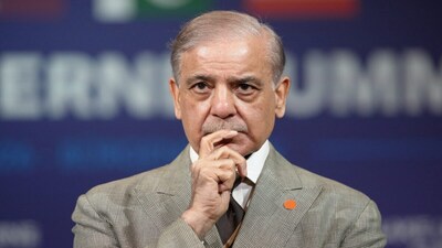 Pakistan's Prime Minister Shehbaz Sharif. (REUTERS)