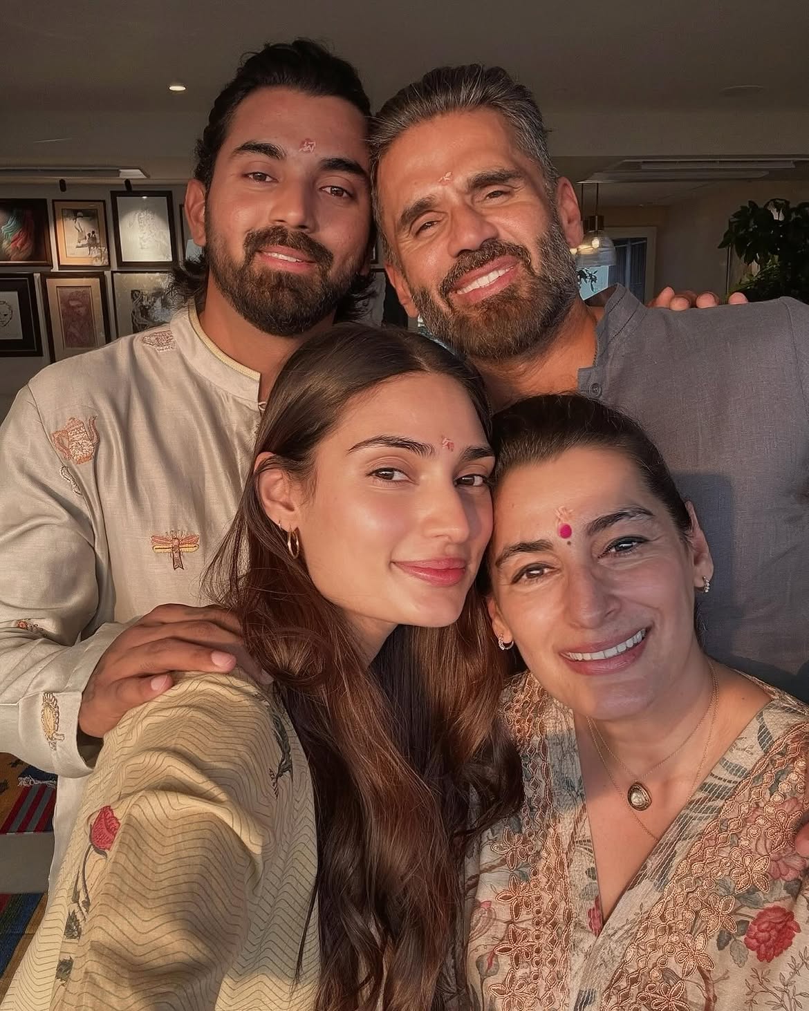 Suniel Shetty has often spoken about his close bond with his children, actor Athiya Shetty and Ahan Shetty, and remains a supportive presence in their careers. (Image: suniel.shetty/Instagram)