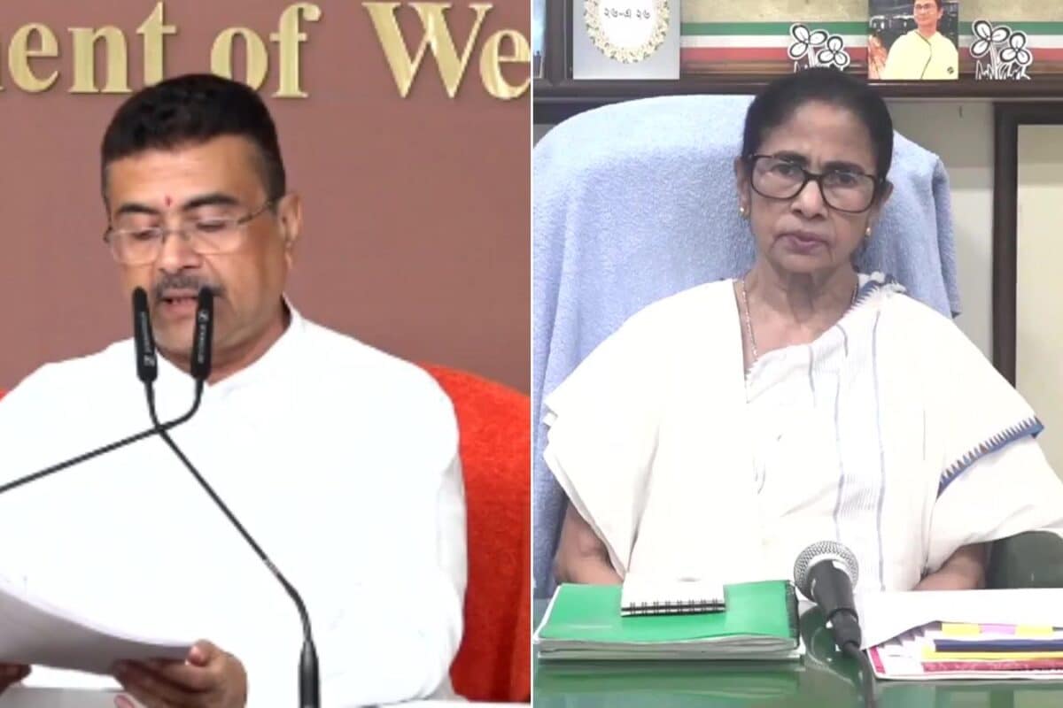 'Will Ensure You Are Not Allowed To Step Out': Suvendu Adhikari's Remark Draws Mamata's Fiery Reply