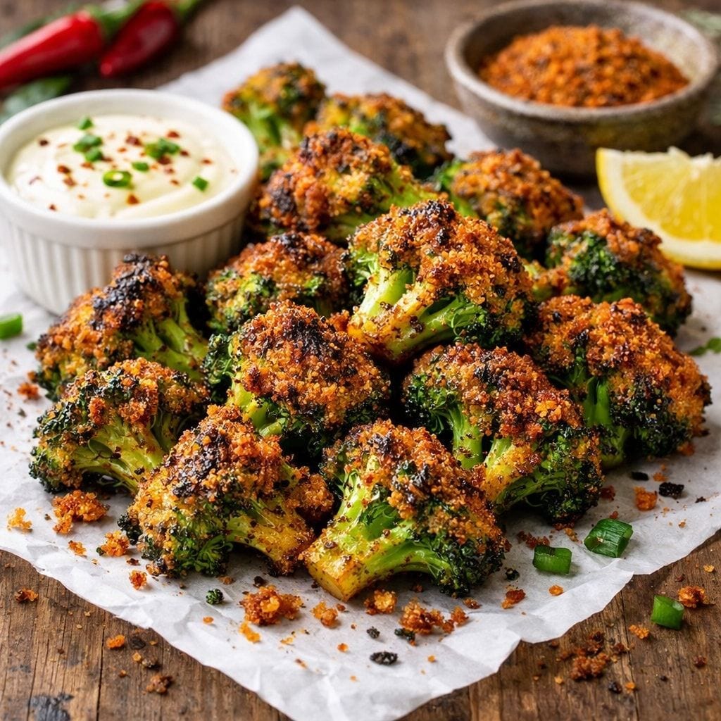Tandoori Broccoli: Tandoori broccoli can give your festive menu an interesting twist. Coat broccoli florets in a mixture of curd and spices such as cumin, coriander and garam masala, then roast or air-fry until slightly charred. Tandoori Broccoli: Tandoori broccoli can give your festive menu an interesting twist. Coat broccoli florets in a mixture of curd and spices such as cumin, coriander and garam masala, then roast or air-fry until slightly charred.
