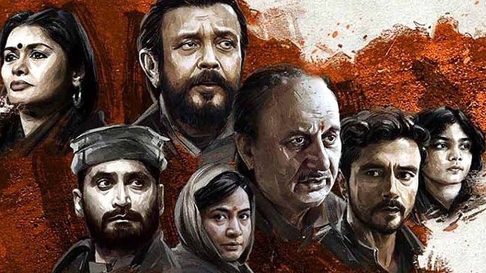 The Kashmir Files (2022): The Kashmir Files, directed by Vivek Agnihotri, follows a young college student uncovering the truth behind his parents' deaths during the 1990 Kashmiri Pandit exodus, while depicting the violence and displacement surrounding the period. The Kashmir Files (2022): The Kashmir Files, directed by Vivek Agnihotri, follows a young college student uncovering the truth behind his parents' deaths during the 1990 Kashmiri Pandit exodus, while depicting the violence and displacement surrounding the period.