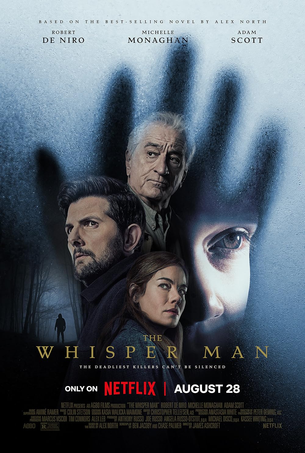 The Whisper ManRelease Date: August 28, 2026
Where To Watch: Netflix
The crime thriller follows a widowed crime writer whose eight-year-old son is abducted. He turns to his retired detective father and uncovers a connection to an old serial-killer case. (Image: IMDb)