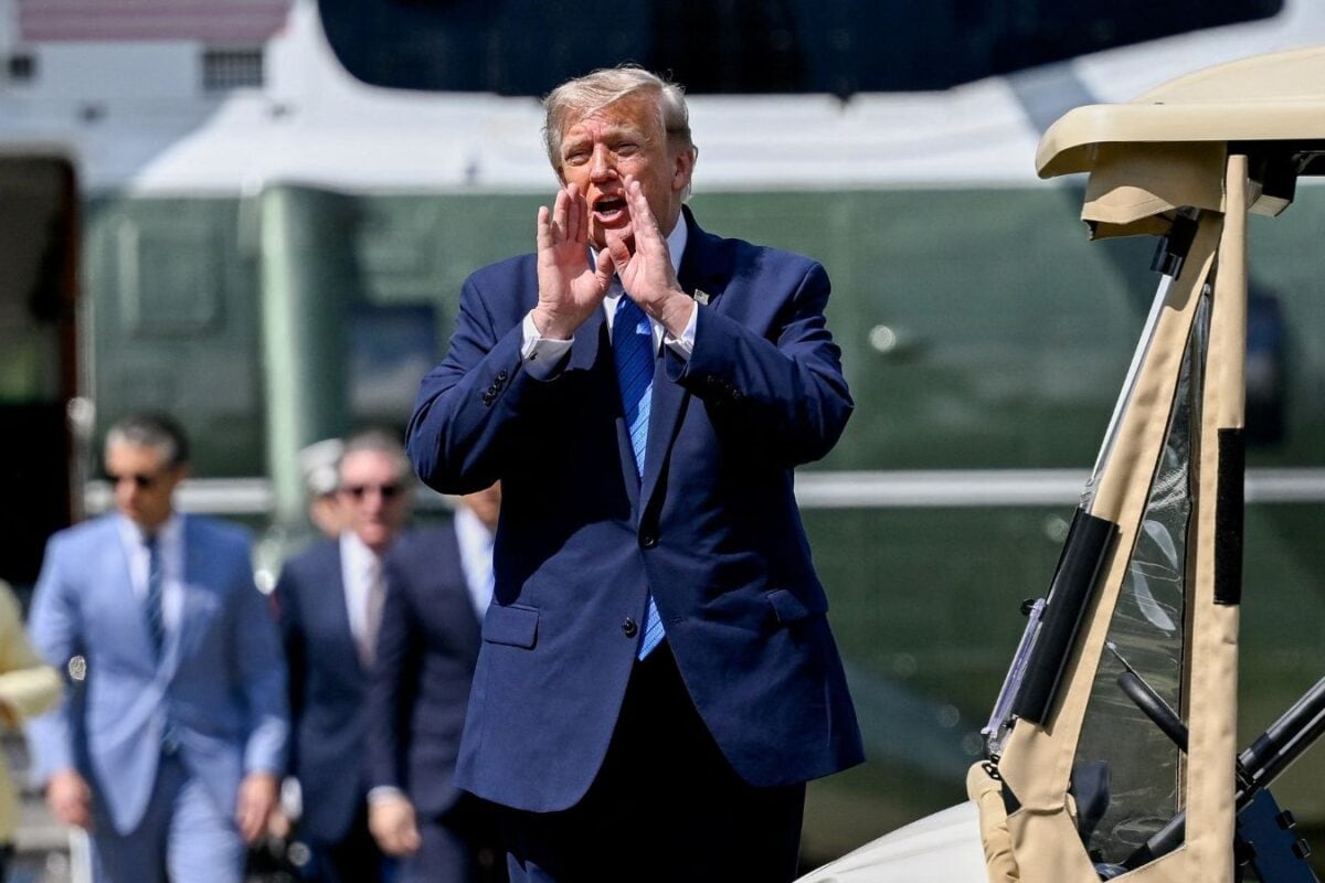'Bing, Bing, Bing...': Trump Mimics Iranian Missile Takedowns, Hails Patriot Interceptors | Watch