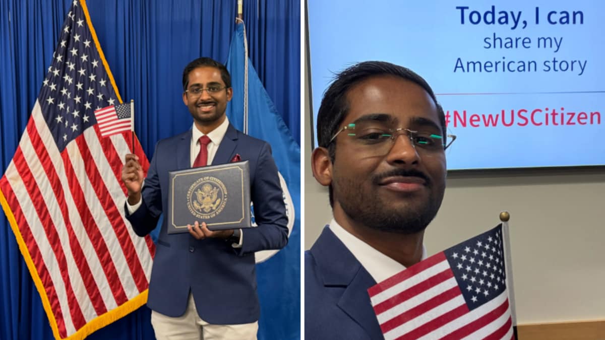 ‘America Did Not Roll Out A Red Carpet’: Karnataka-Born Founder Becomes US Citizen After Facing False Deportation Attempt