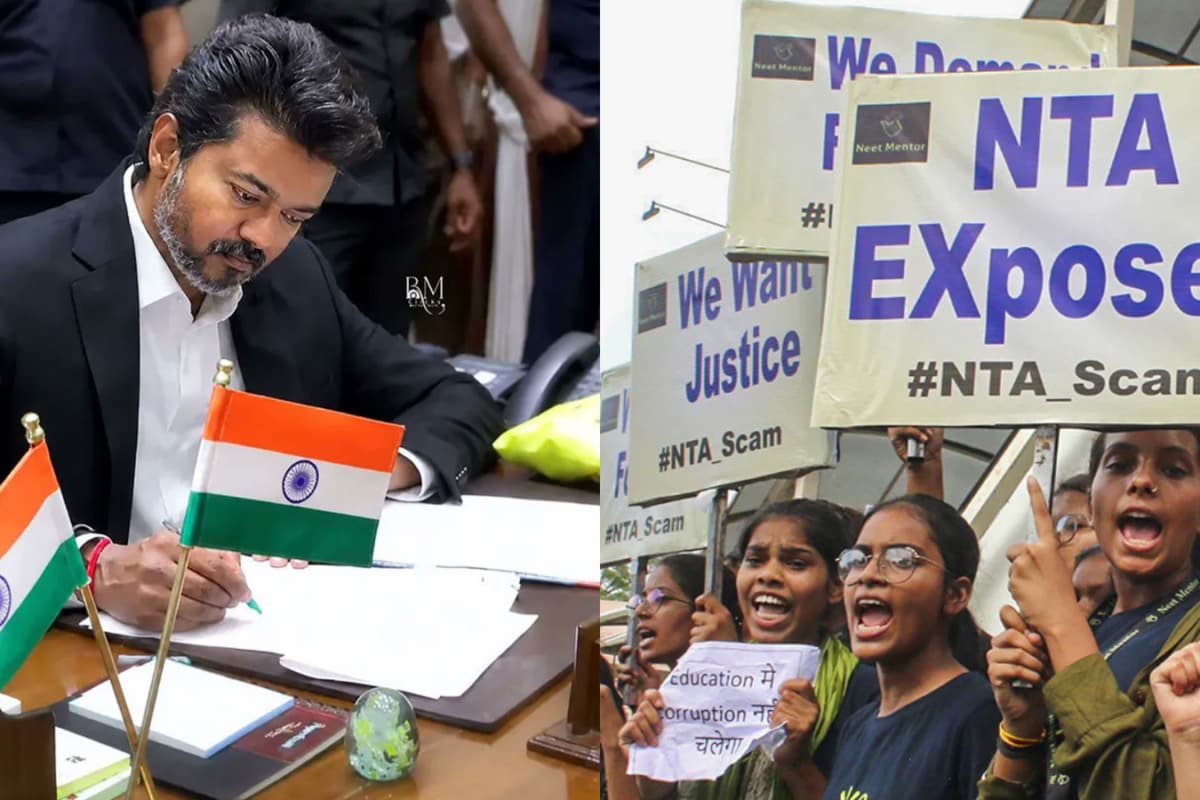 CM Vijay-Led Tamil Nadu Govt Moves Resolution Against NEET, BJP Stages Walkout