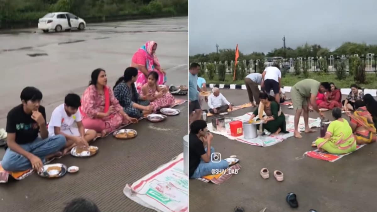 Indian family sits on newly inaugurated Rajasthan expressway for lunch, video goes viral; internet demands action over safety and civic sense