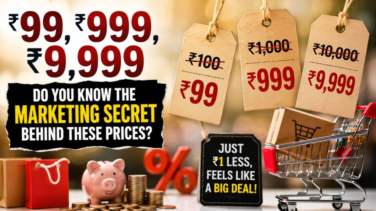₹99 Pricing Trick: How Charm Pricing Persuades Shoppers