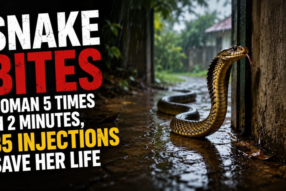 Snake Bites Woman 5 Times, She Gets 35 Injections: What To Do If A Snake Enters Your Home This Monsoon