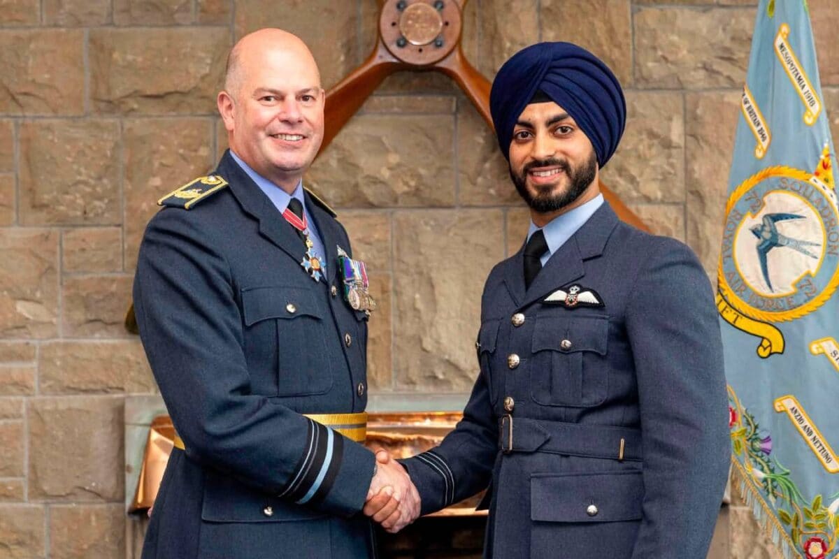 Who Is Arshdeep Singh Dang? First Indian-Origin Sikh RAF Fighter Pilot Since WWII