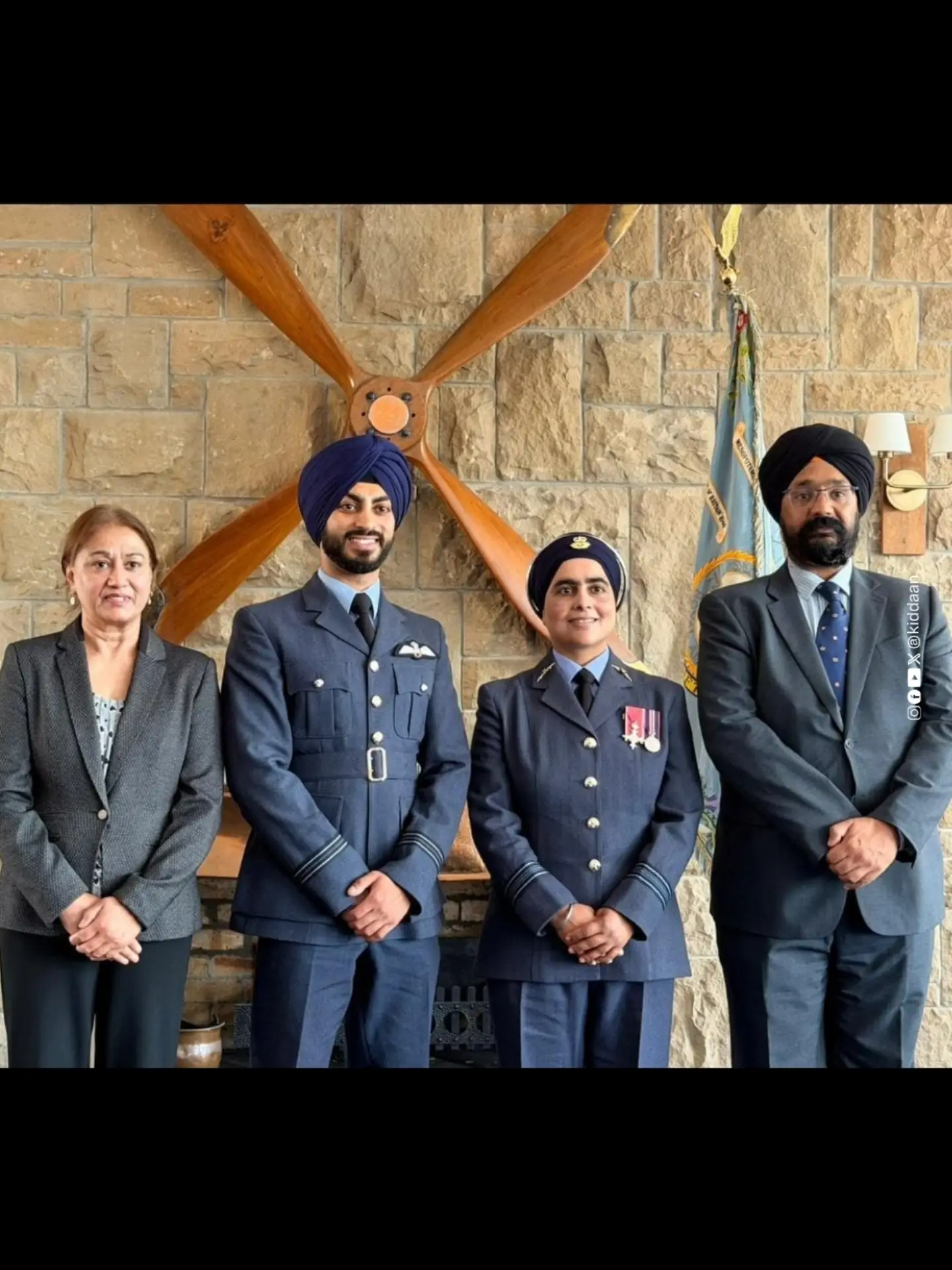 Indian-Origin Arshdeep Singh Dang Makes History As First Sikh RAF Fighter Pilot Since WWII