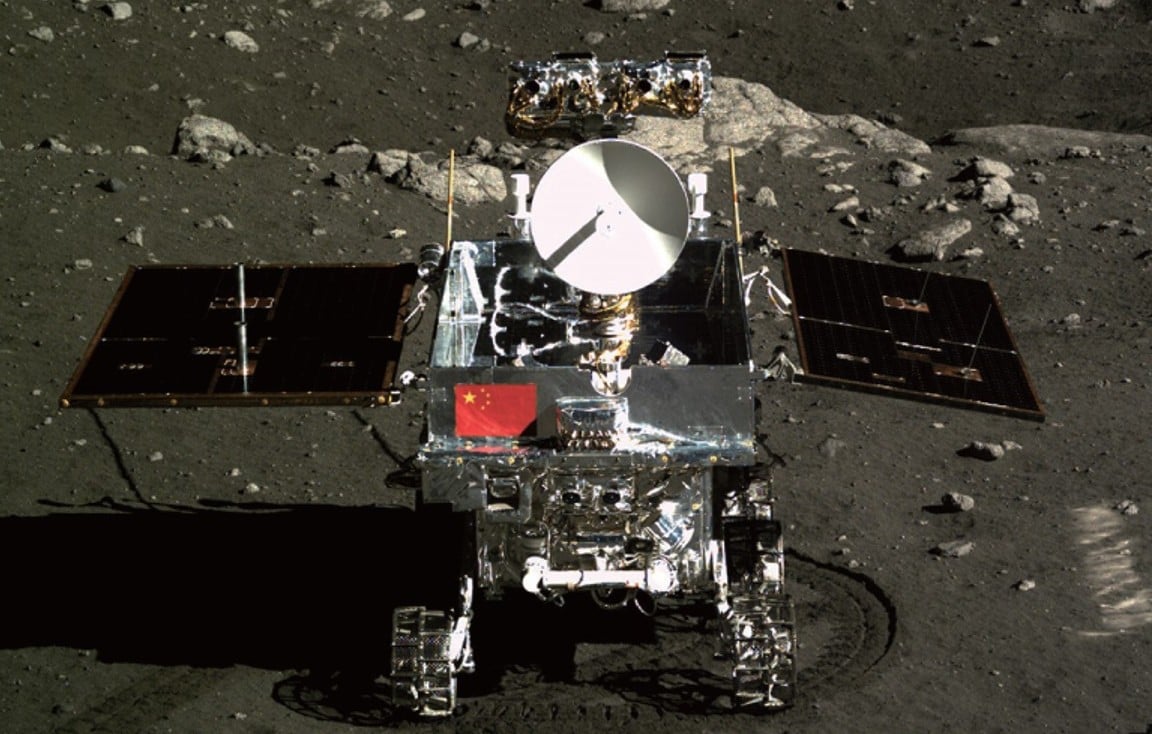 Yutu (China, Chang'e 3, 2013) — "Jade Rabbit," named for the mythical companion of the Moon goddess Chang'e.(Credit: Wikimedia/Institute of High Energy Physics, Chinese Academy of Sciences) Yutu (China, Chang'e 3, 2013) — "Jade Rabbit," named for the mythical companion of the Moon goddess Chang'e.(Credit: Wikimedia/Institute of High Energy Physics, Chinese Academy of Sciences)