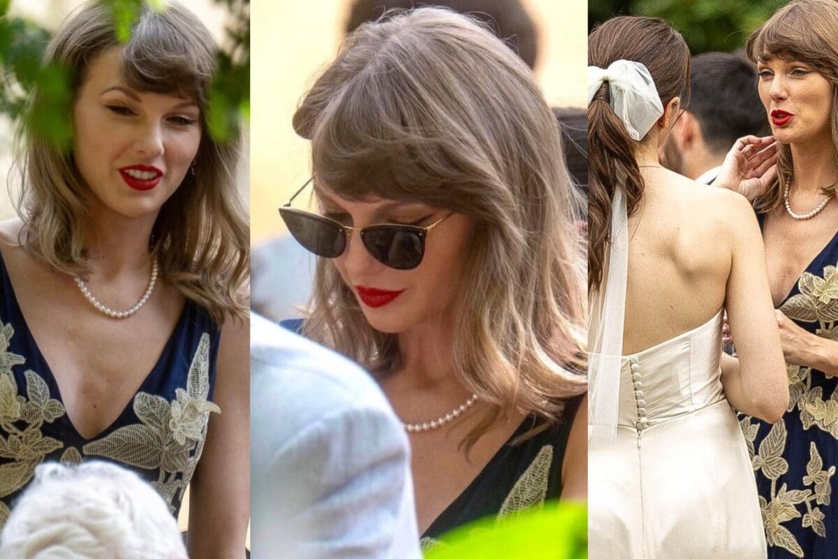 Taylor Swift Debuts Cropped Hair, Turns Up Sans Travis Kelce At Friend's UK Wedding