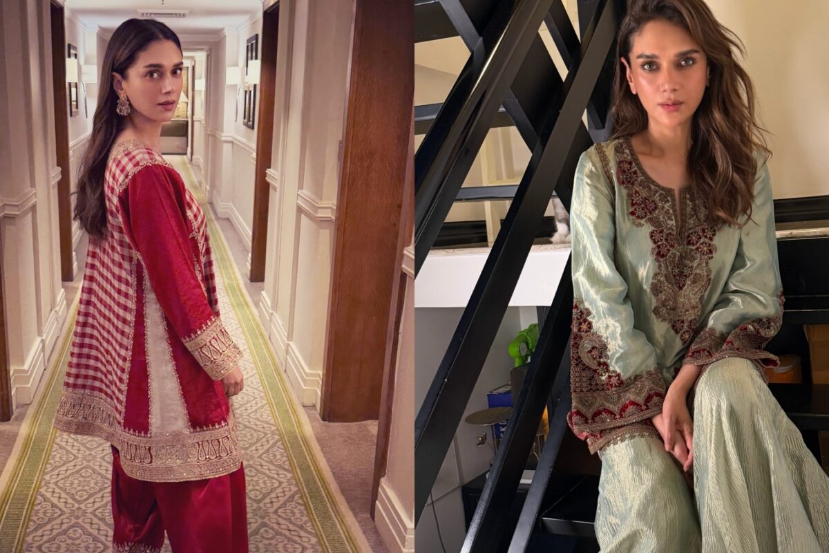 Aditi Rao Hydari Aces Festive Fashion In Two Stunning Indian Looks | See Pics