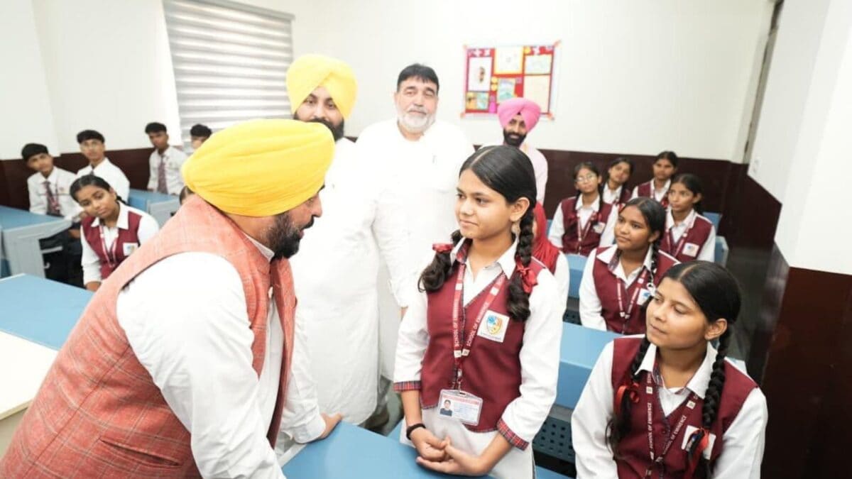 Bhagwant Mann Inaugurates Two New Schools Of Eminence In Ludhiana, District's Count Rises To 16