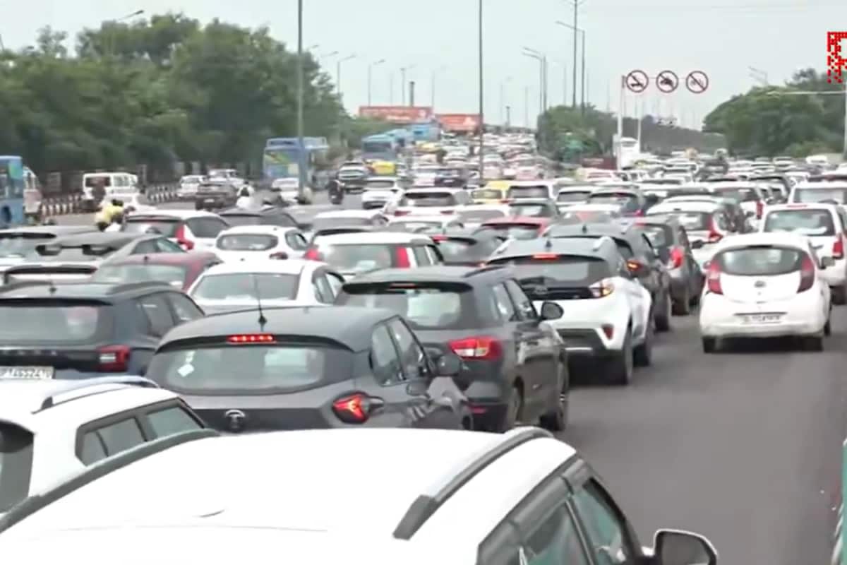 Delhi-Meerut Expressway Grinds To A Halt, 18 Flights Cancelled As Rain Chaos Enters Day 2