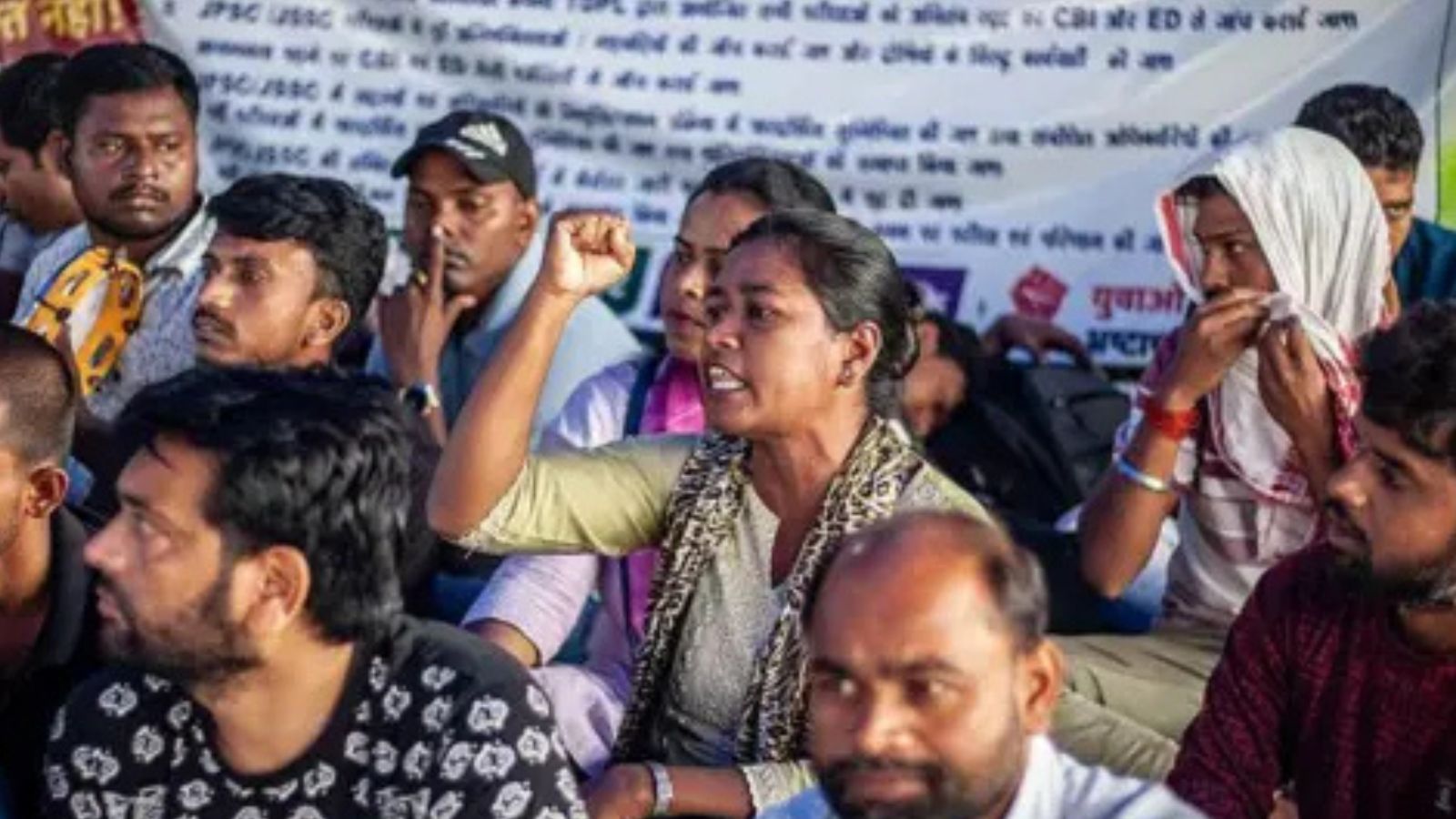 Jharkhand government cancels recruitment exams conducted by TSR Data Processing Pvt Ltd, prompting three student protesters to end their hunger strike.