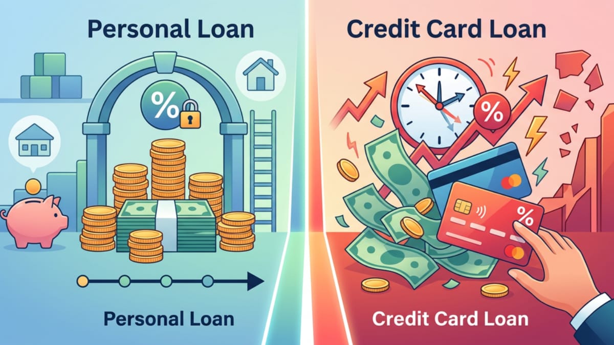 Personal Loan Vs Credit Card Loan: Which Can Cost You More?
