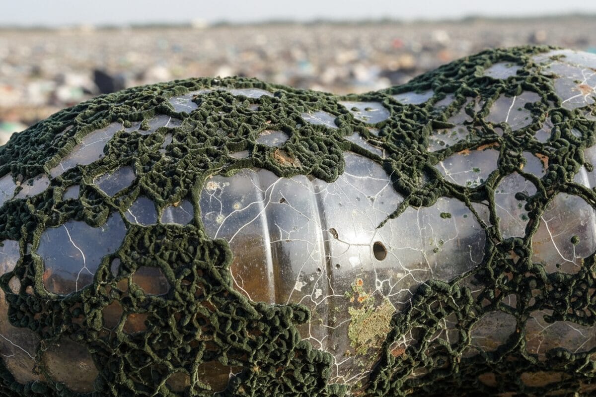 Scientists Found A Fungus In A Pakistan Landfill That Can Break Down One Of The World's Toughest Plastics