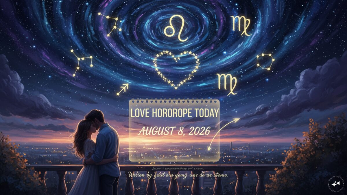 Love Horoscope Today, August 8, 2026