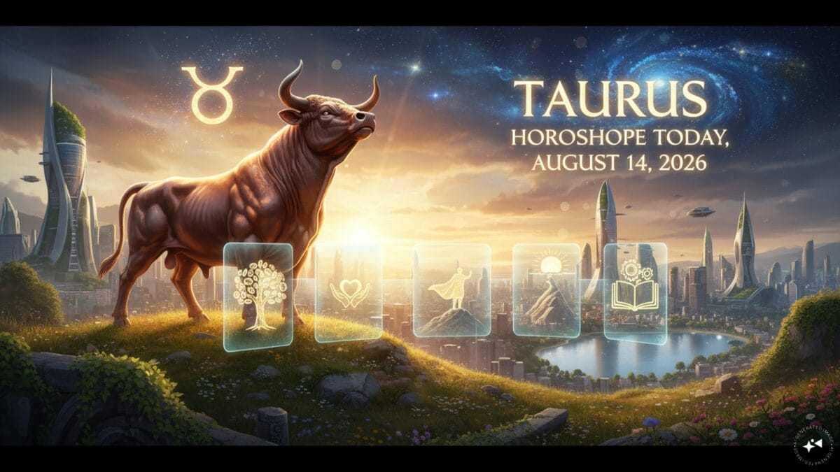 Taurus Horoscope Today, August 14, 2026