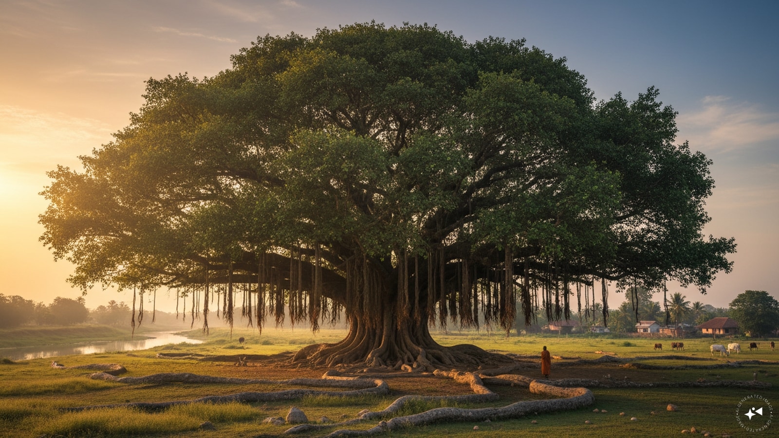 The banyan is widely recognised as India's National Tree. Its vast canopy, aerial roots and remarkable longevity have made it a symbol of continuity and permanence, while also providing shelter and habitat for many species.