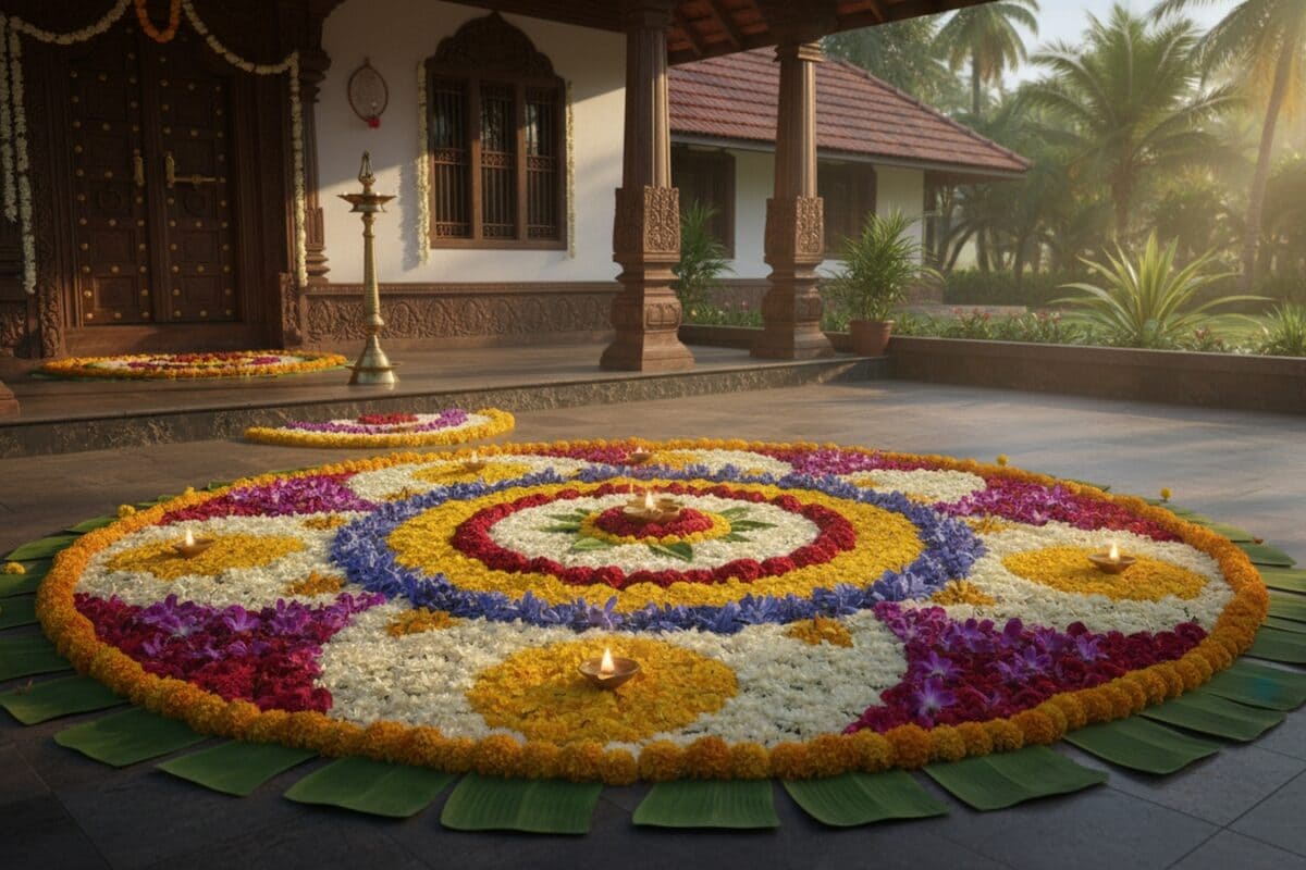 Onam Pookalam 2026: Simple Designs, Ideas And Traditional Flower Rangoli For Thiruvonam