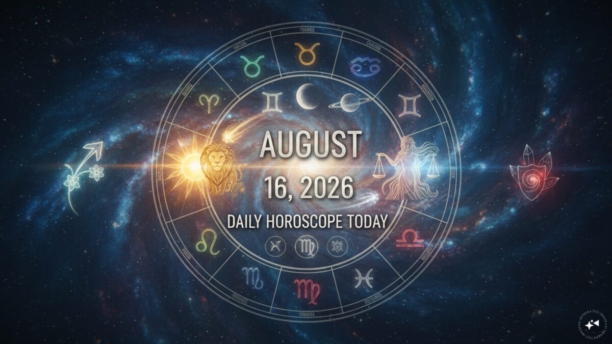 Horoscope Today, August 16, 2026: Astrological Predictions For All Zodiac Signs