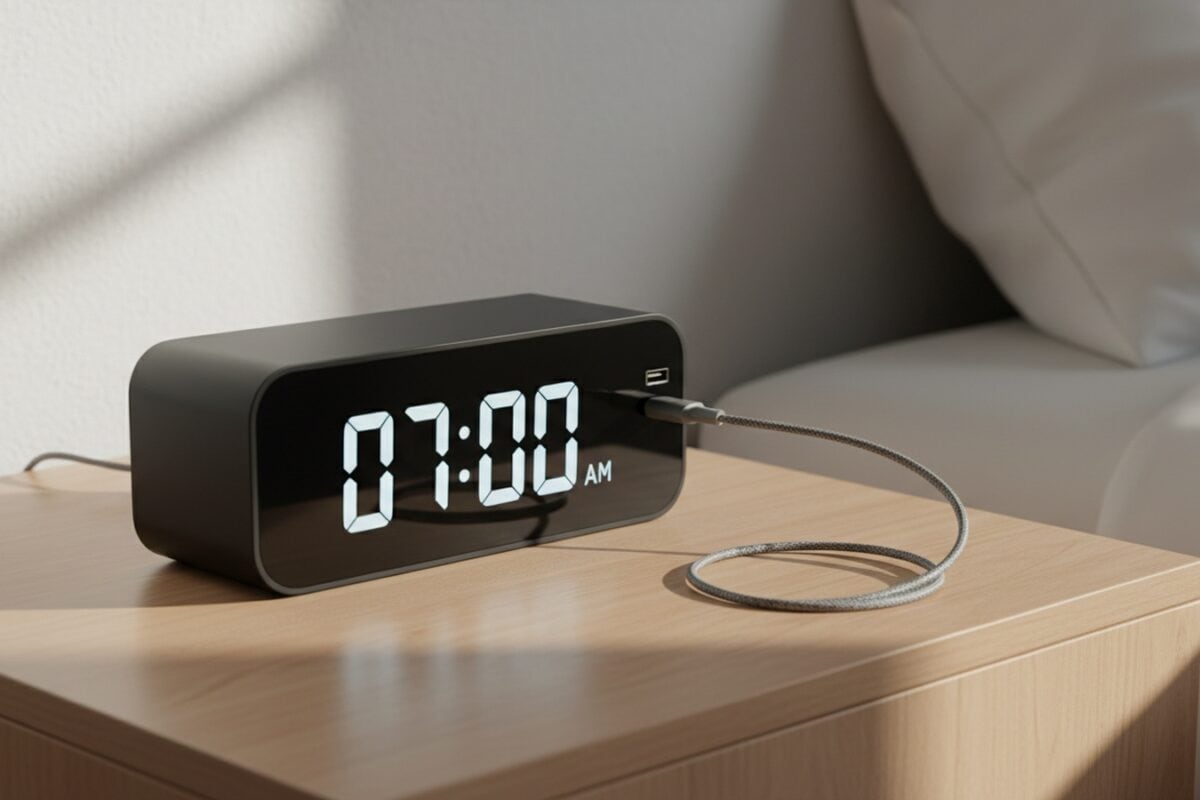 Check Out These Bedside Digital Alarm Clocks with USB Charging For Your Phone