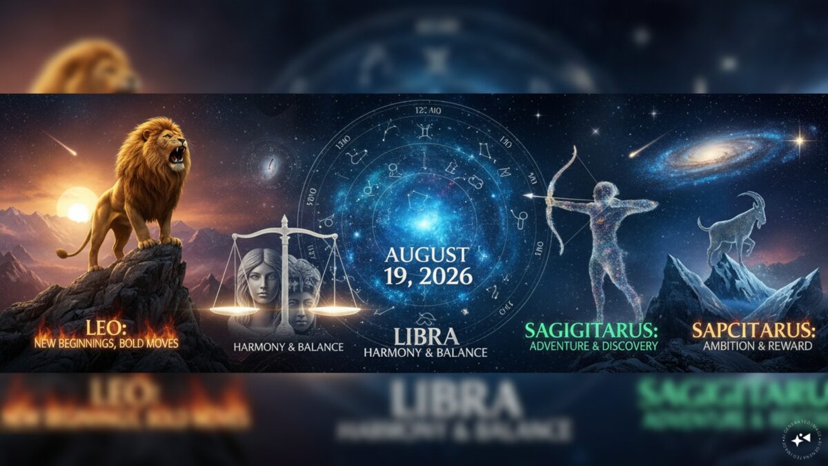 Horoscope Today, August 19, 2026: Astrological Predictions For All Zodiac Signs