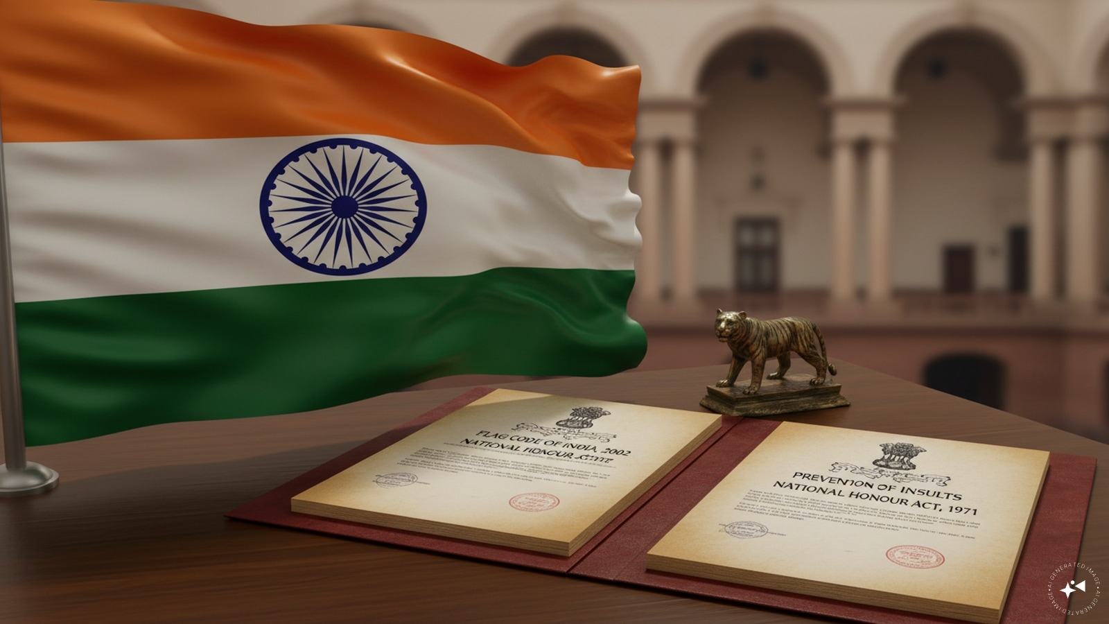 What Governs The Tiranga? The use, hoisting and display of the National Flag are governed by the Flag Code of India, 2002, along with the Prevention of Insults to National Honour Act, 1971. The Flag Code was amended in 2021 and 2022 to widen public participation. (AI photo)