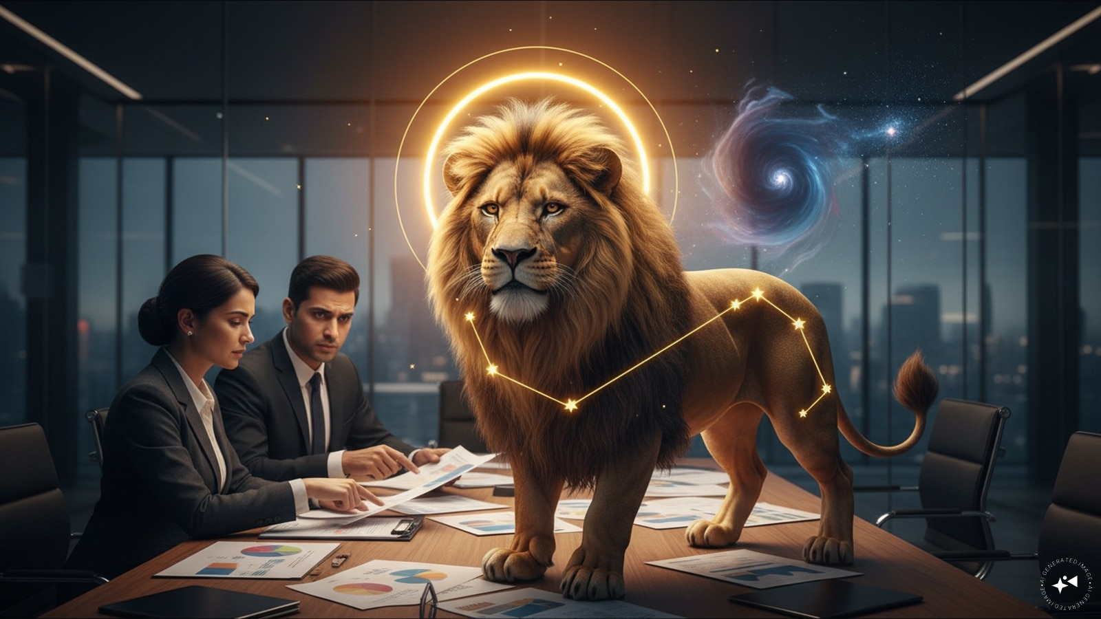 Leo zodiac sign during Sun-Ketu conjunction 2026.
