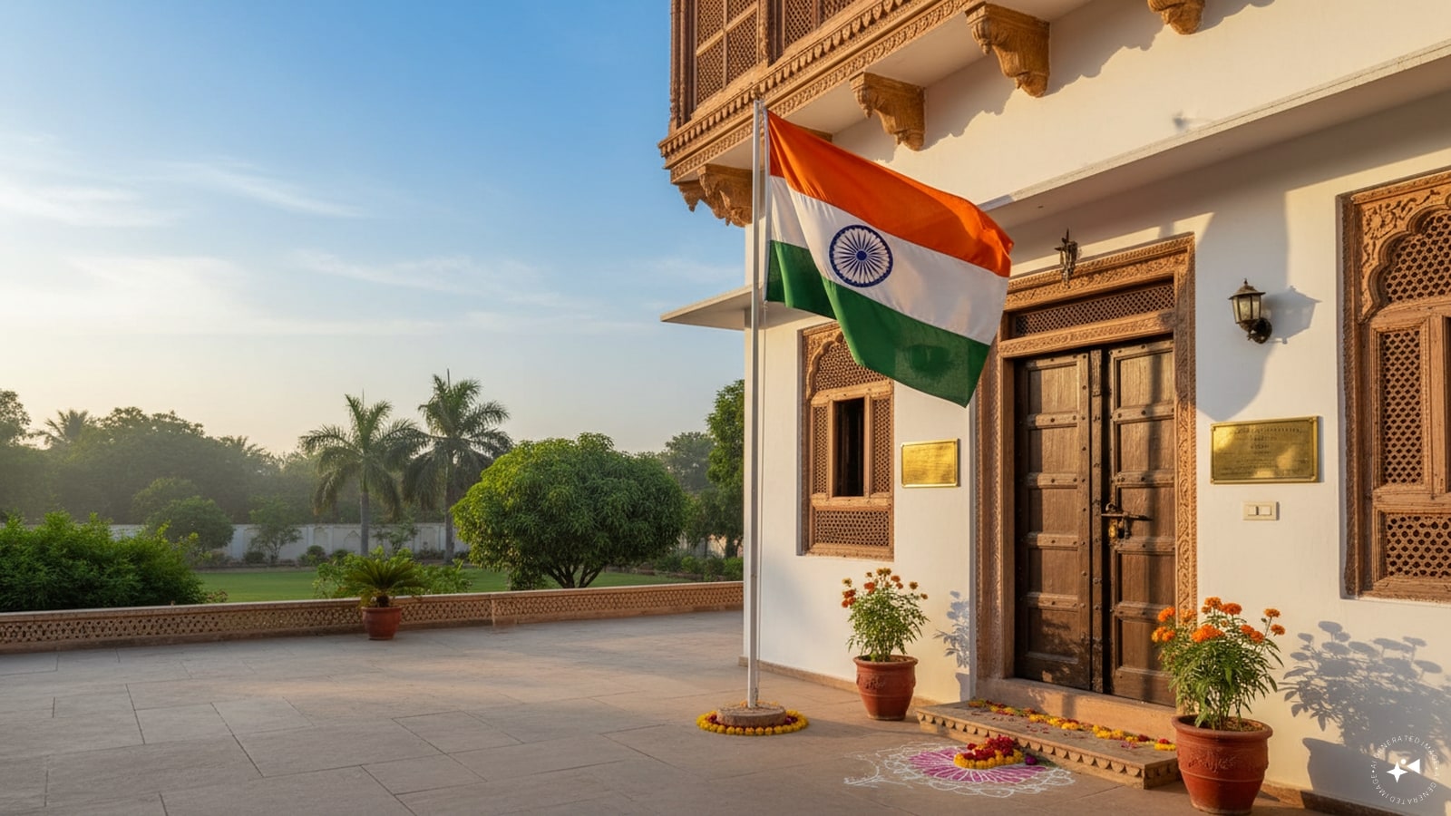 Never Display A Torn, Soiled Or Dishevelled Flag: A National Flag that is torn, soiled or dishevelled should not be displayed. The flag must be maintained with dignity and respect. (AI photo)