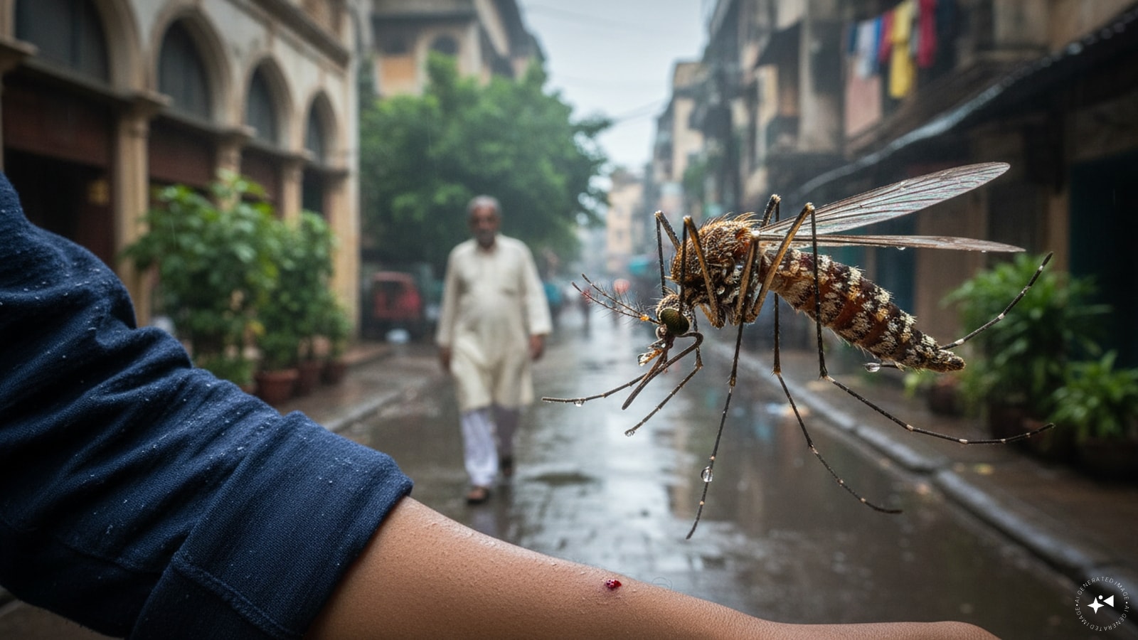 Dark colours can provide visual cues that attract some mosquitoes, including Aedes species. But wearing black does not automatically make you a target—mosquitoes combine colour with odour, CO₂ and heat. (AI Photo) Dark colours can provide visual cues that attract some mosquitoes, including Aedes species. But wearing black does not automatically make you a target—mosquitoes combine colour with odour, CO₂ and heat. (AI Photo)