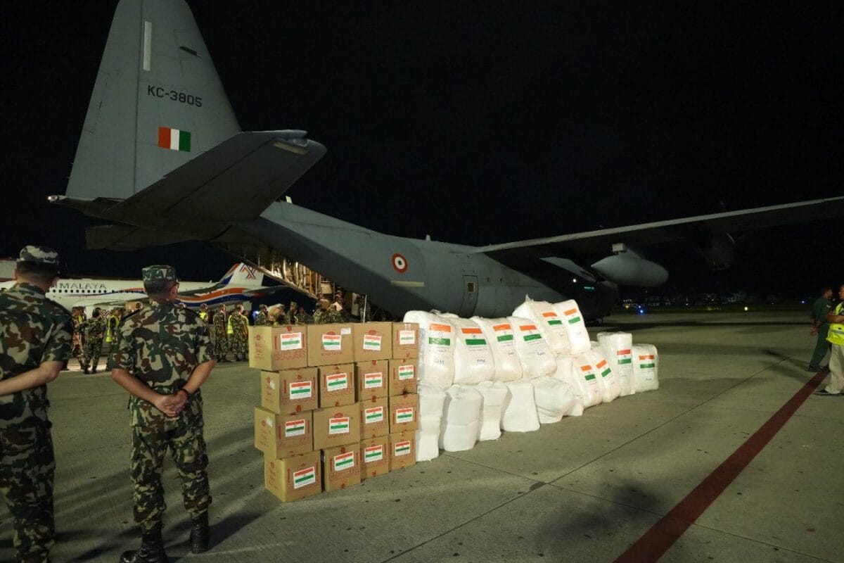 India’s Third Flood Relief Aid Reaches Nepal; 11-Member Medical, Tunnel Rescue Team On Ground