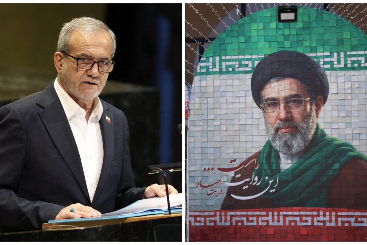 Iran's President Says Communication With Mojtaba Khamenei Is 'Very Difficult At The Moment'