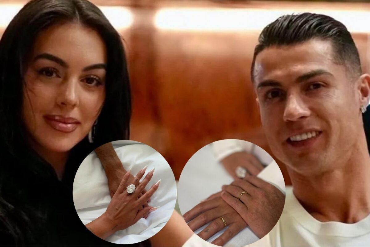 Ronaldo And Georgina’s Simple Wedding Bands Had One Very Expensive Detail In The Background