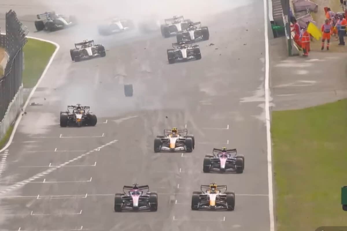 Max Verstappen Suffers Scary Crash At Dutch Grand Prix | Watch