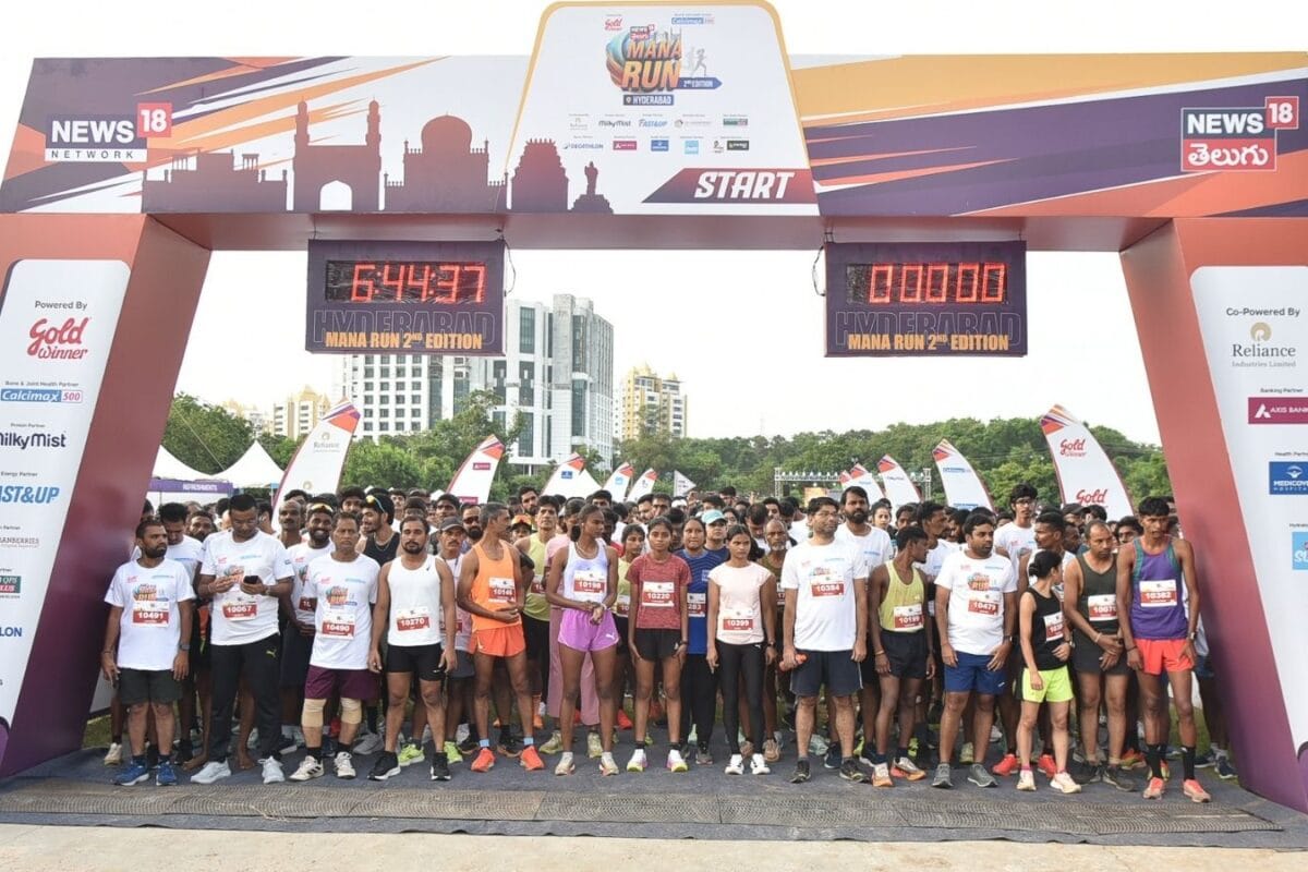 ‘Mana Run’ Hyderabad 2026 Brings Together 5,000+ Participants For Fitter, Healthier & Drug-Free India