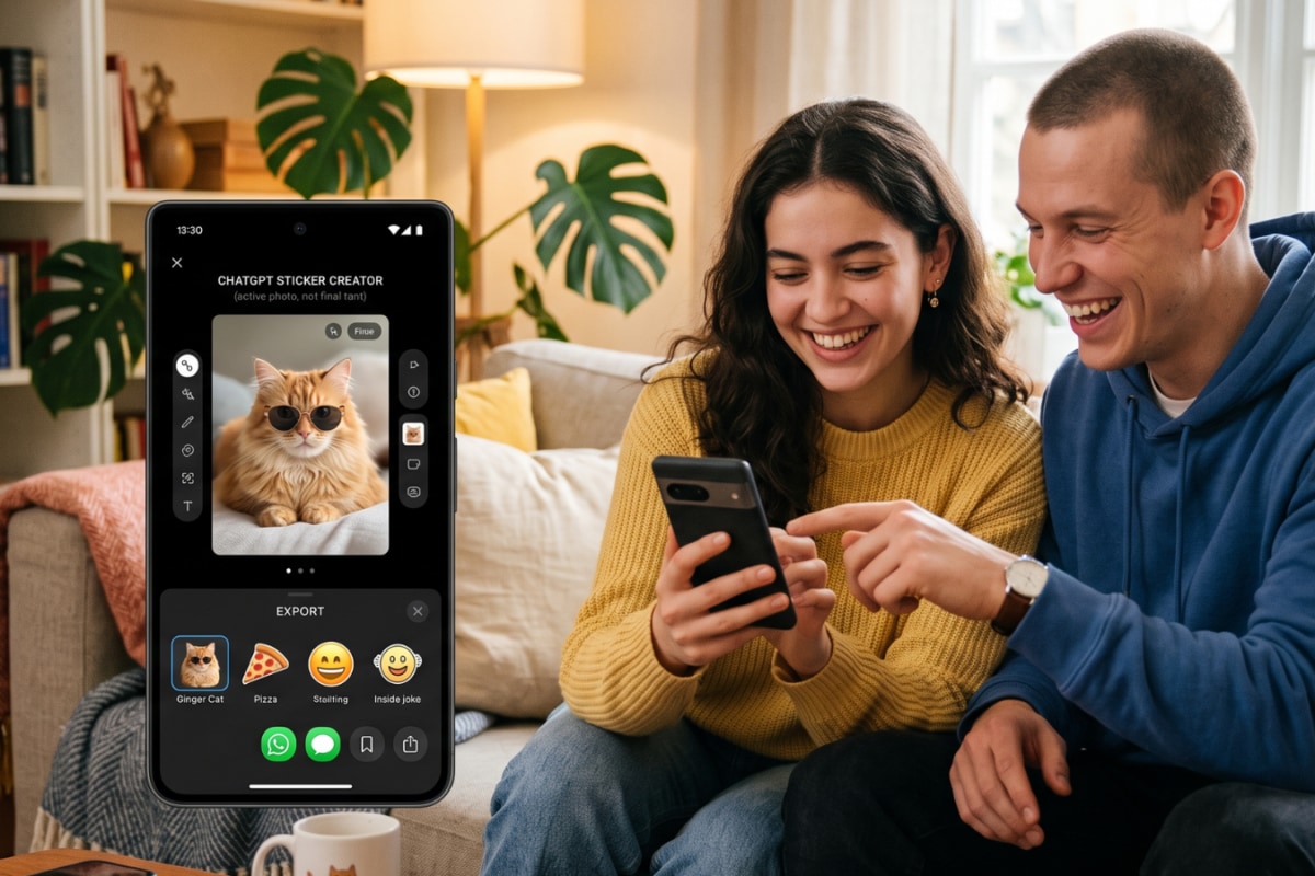 ChatGPT Rolls Out AI-Generated Stickers Feature: Here's How You Can Try It