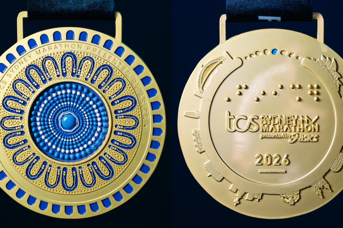 Blunder Down Under: German Stadium Lands On Sydney Marathon Medal