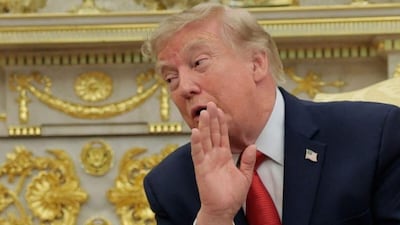 US President Donald Trump.