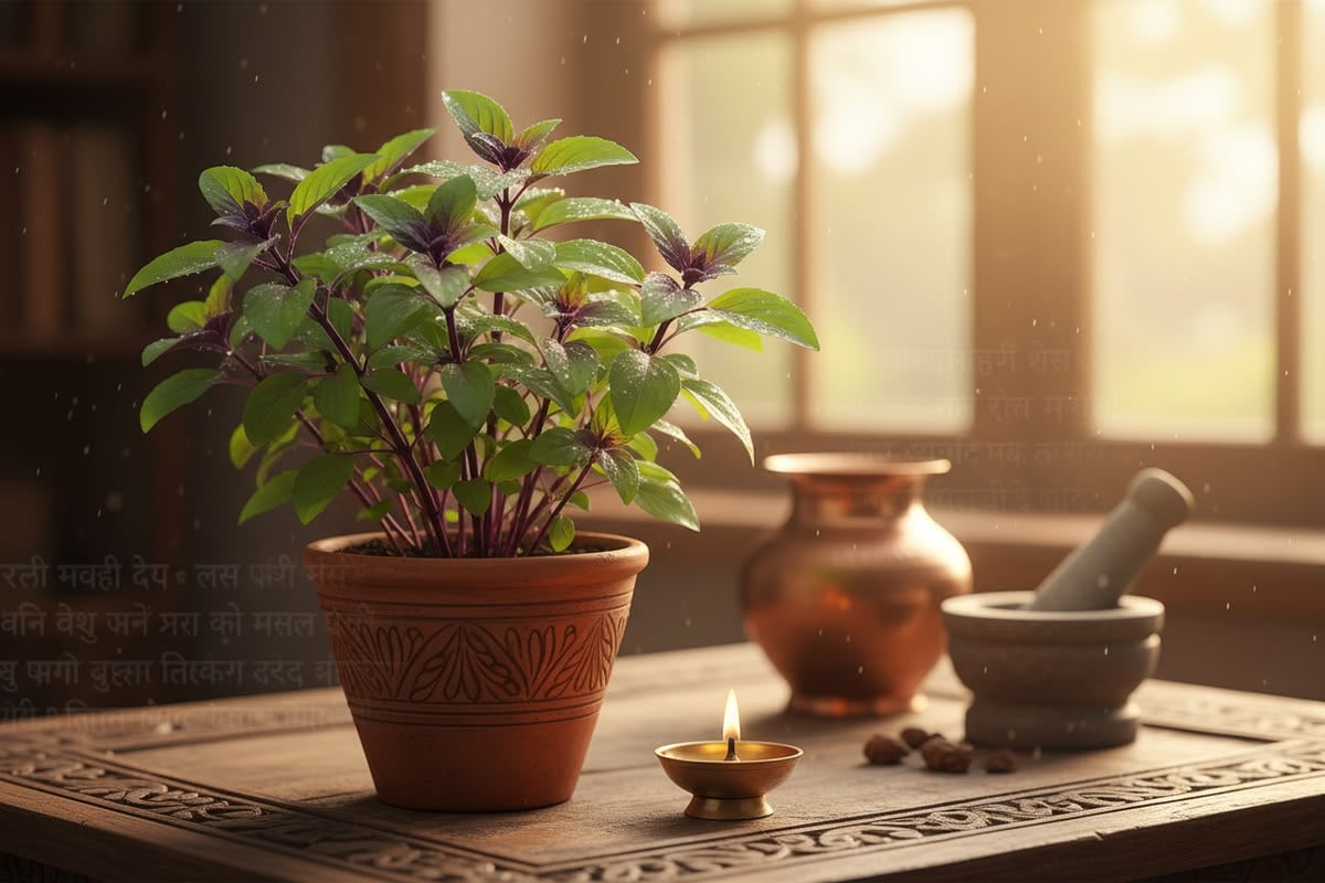 Tulsi leaves contain naturally occurring compounds such as eugenol and other antioxidants. These substances contribute to the plant's distinctive aroma and are being studied for their potential biological effects. Adding herbs to a balanced diet can provide variety, but moderation matters.