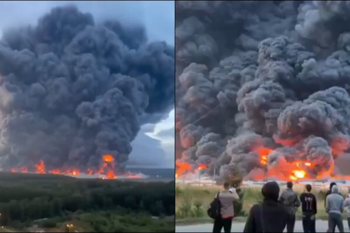 Russia-Ukraine War Intensifies As Kyiv Launches Over 800 Drones, Moscow Targets Steel Plant | Video
