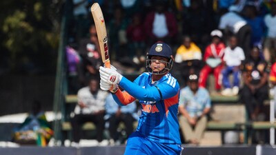 Vaibhav Sooryavanshi is the youngest to play international cricket for India. (AFP Photo)