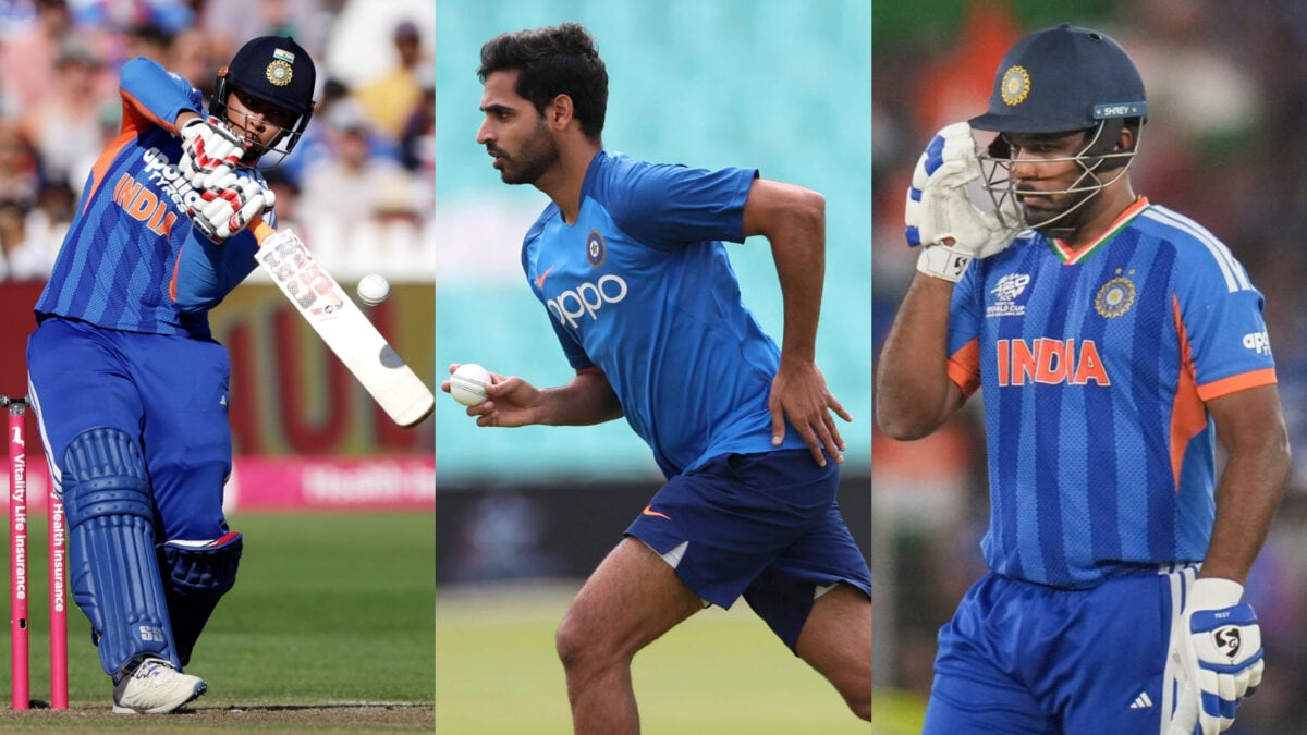 Bhuvneshwar, Samson & Sooryavanshi Picked In India's 'Bomb Squad' For 2027 ODI World Cup