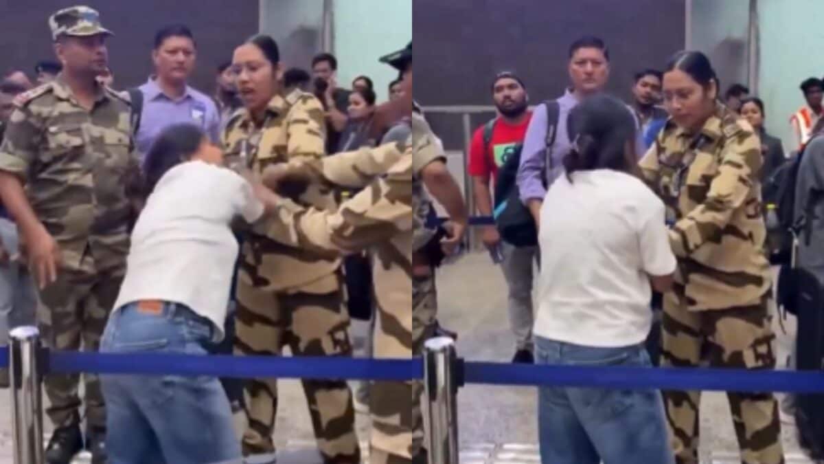 On Camera: Woman Damages Rs 49K Equipment, Shouts At Staff After IndiGo Flight Cancelled In Bhubaneswar