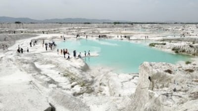 The incident took place at the scenic marble slurry dumping yard in Kishangarh. File pic/AFP