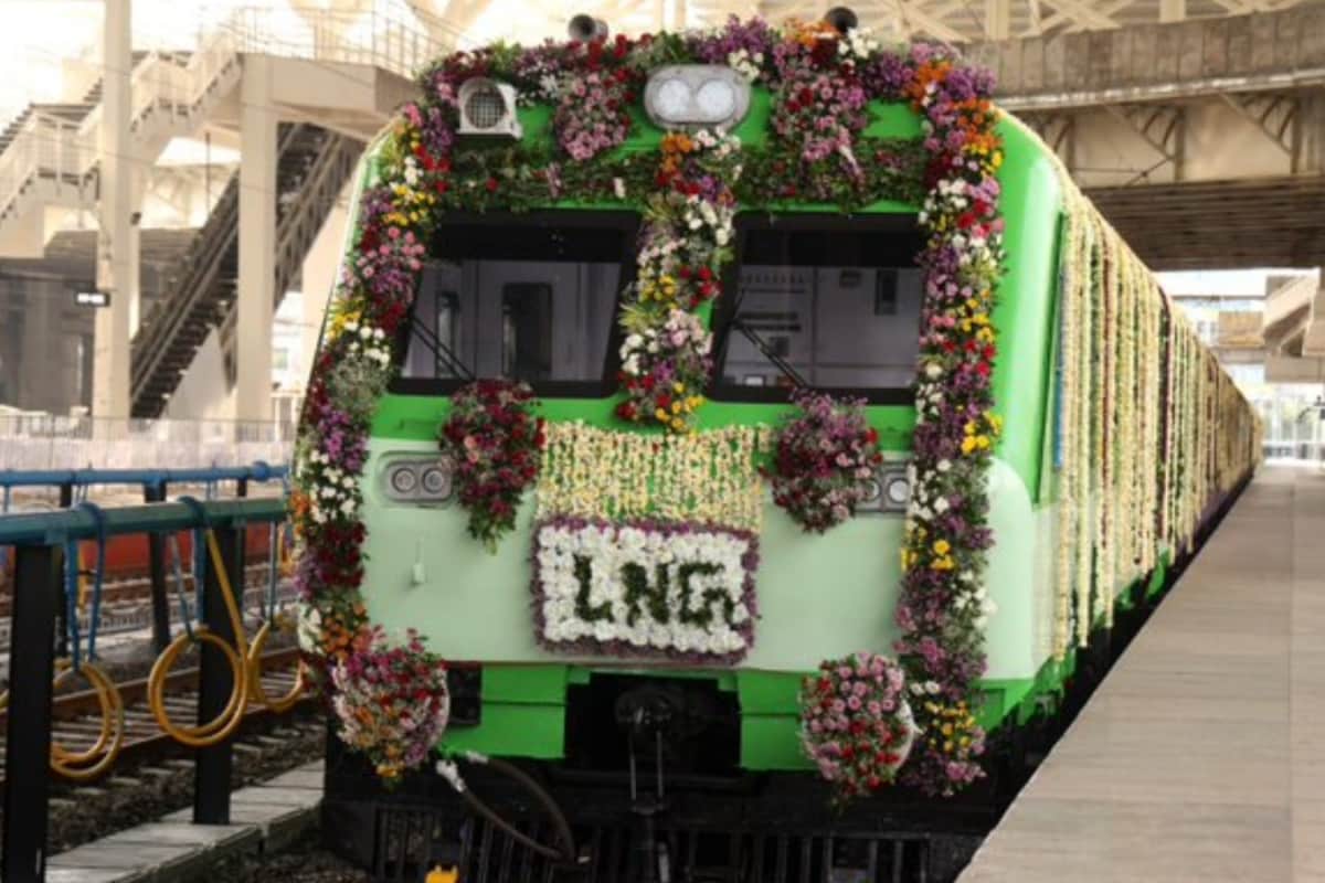First Hydrogen, Now LNG? India’s First LNG Train Rolls Out From Ahmedabad’s Sabarmati Station